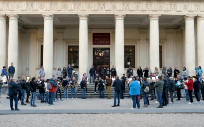 Il flash mob musicale che ha fatto vibrare il cuore di Vicenza
